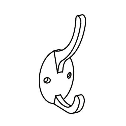 Woodbury Wall Shelf with Cubbies and Hooks - Part D - Hook