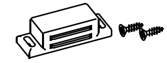 Somerset Spacesaver - Part H - Magnet with 2 Screws