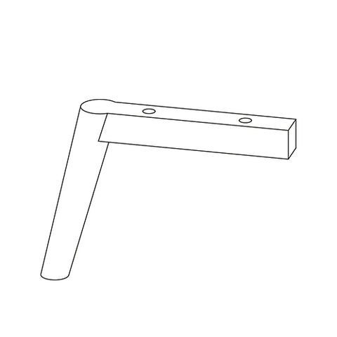 Woodbury Hall Tree with Bench - Part 18 - Metal Leg