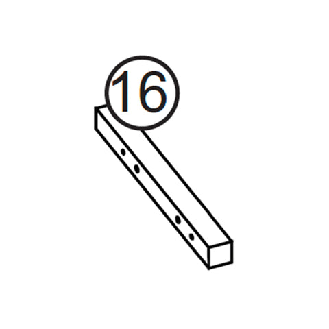 Somerset Single Door Floor Cabinet - Part 16 - Cross Bar