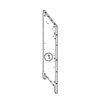 Somerset Single Door Floor Cabinet - Part 01 - Right Side Panel